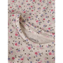 NAME IT Rib Bluse Nicole Peyote Melange